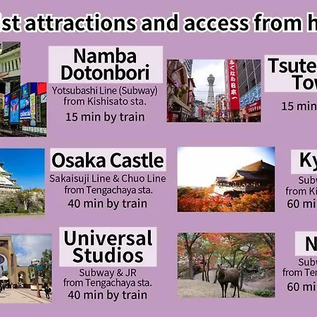 Umeda 15 Min, Airport 40 Min, Usj 30 Min, Quiet Residential Neighborhood 5Ldk Japanese Style House For Groups And Families Apartment Osaka Exterior photo
